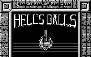 Hell's Balls atari screenshot